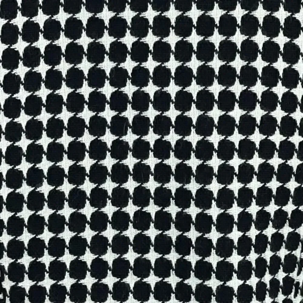 Scott Taylor Black White Cotton Jacket Blazer NWOT Size PM